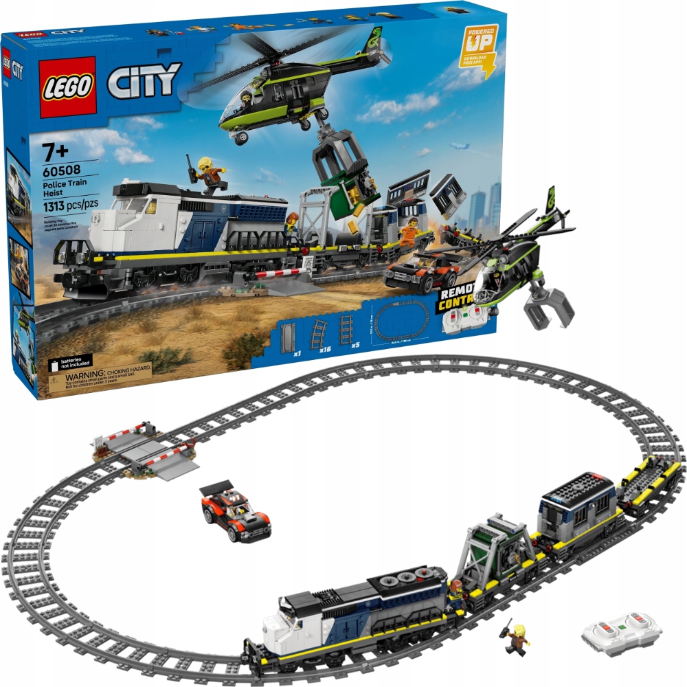 Lego City – Útok na policejní vlak – 60508
