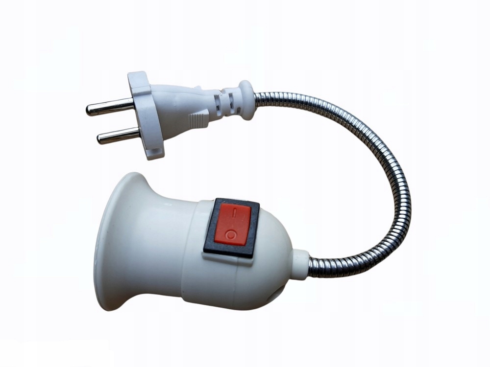 

Wtyczka Przedłużka 230V/E27 30CM Złodziejka Oprawk