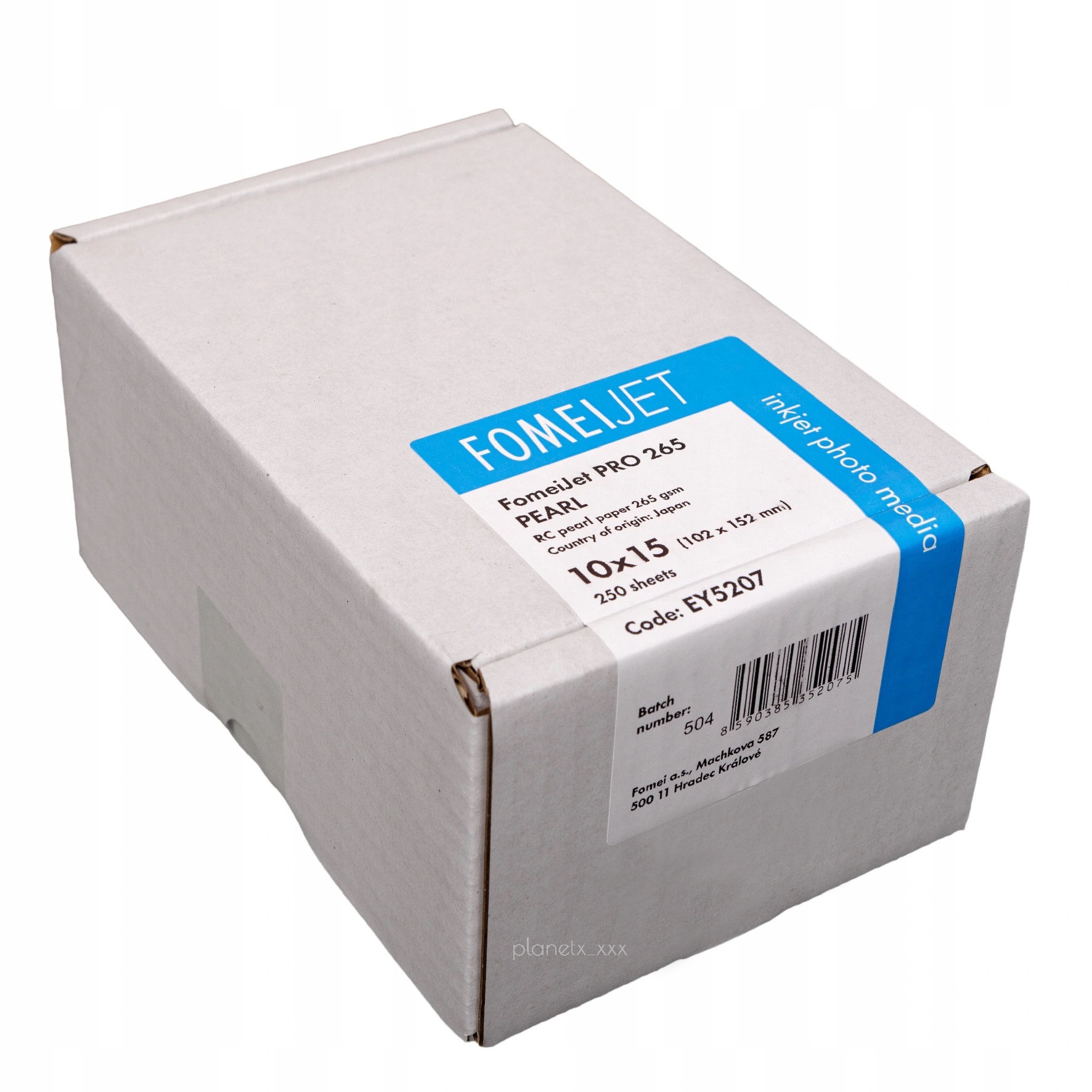 Fotografický papír 10x15 cm Fomei Jet Pro Pearl 250 ks