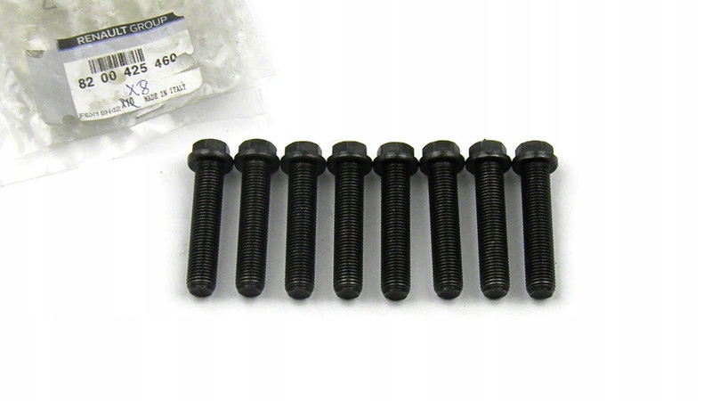 ŚRUBA KORBOWODU RENAULT LAGUNA SCENIC MASTER 1.9 2.2 2.5 DCI 8 SZTUK ORYG