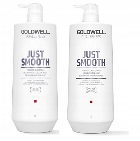 Goldwell Dualsenses Just Smooth šampon 1000 ml kondicionér 1000 ml