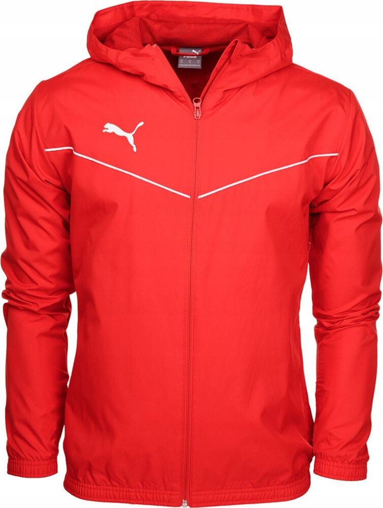 Pánská Bunda Puma Teamrise All Weather Jacket Červená 657396 01 velikost XL