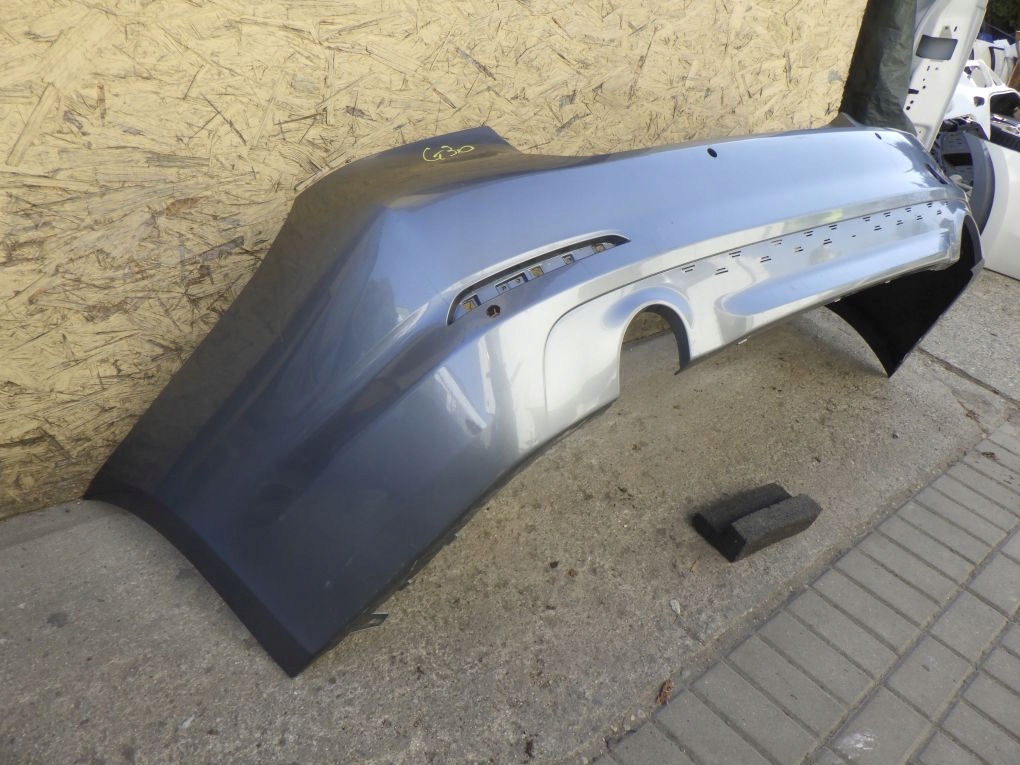 BMW 5 G30 sedan 2017- bumper rear
