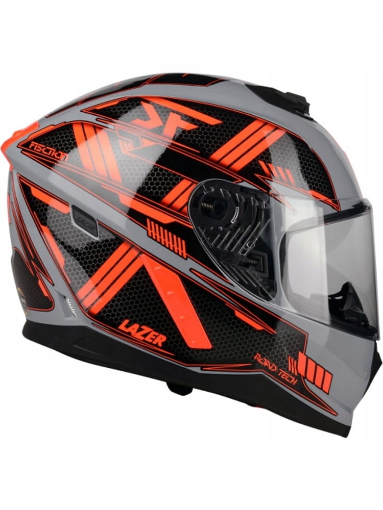 Lazer Rafale Evo Roadtech Grey/Red Helma