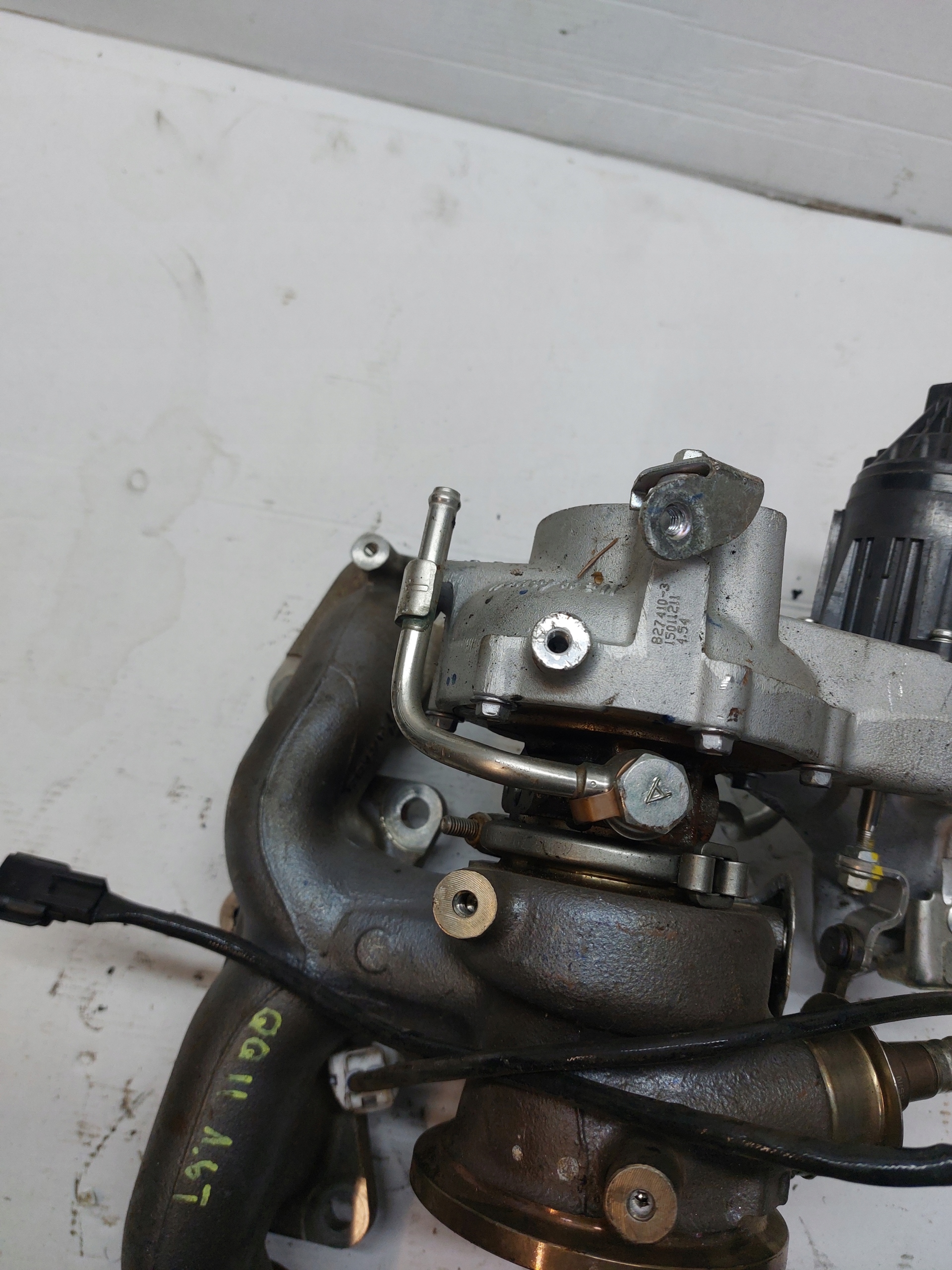 turbo NISSAN QASHQAI II 1.6T