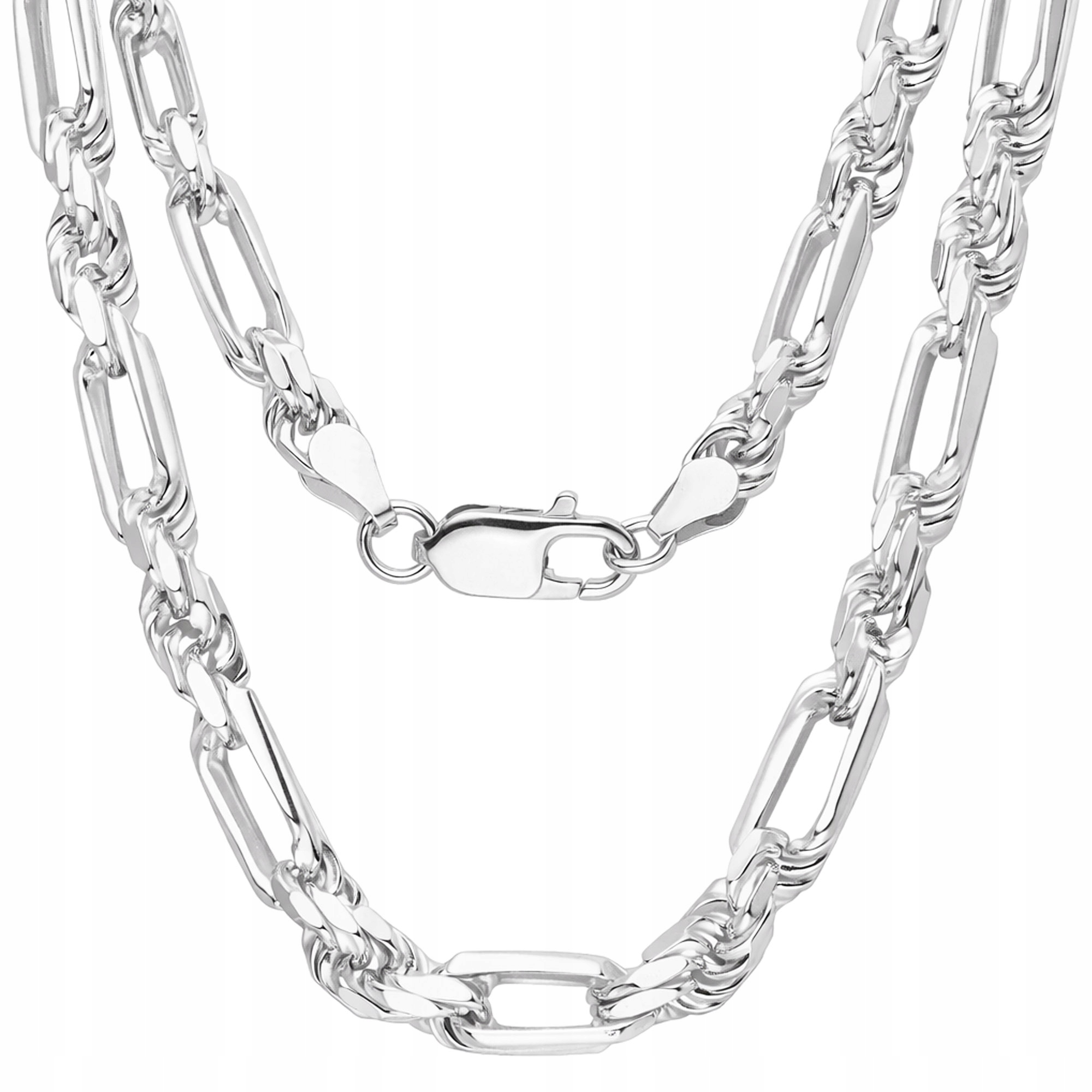 Řetízek Figaro Corda Korda Řetěz Stříbrný 55 cm