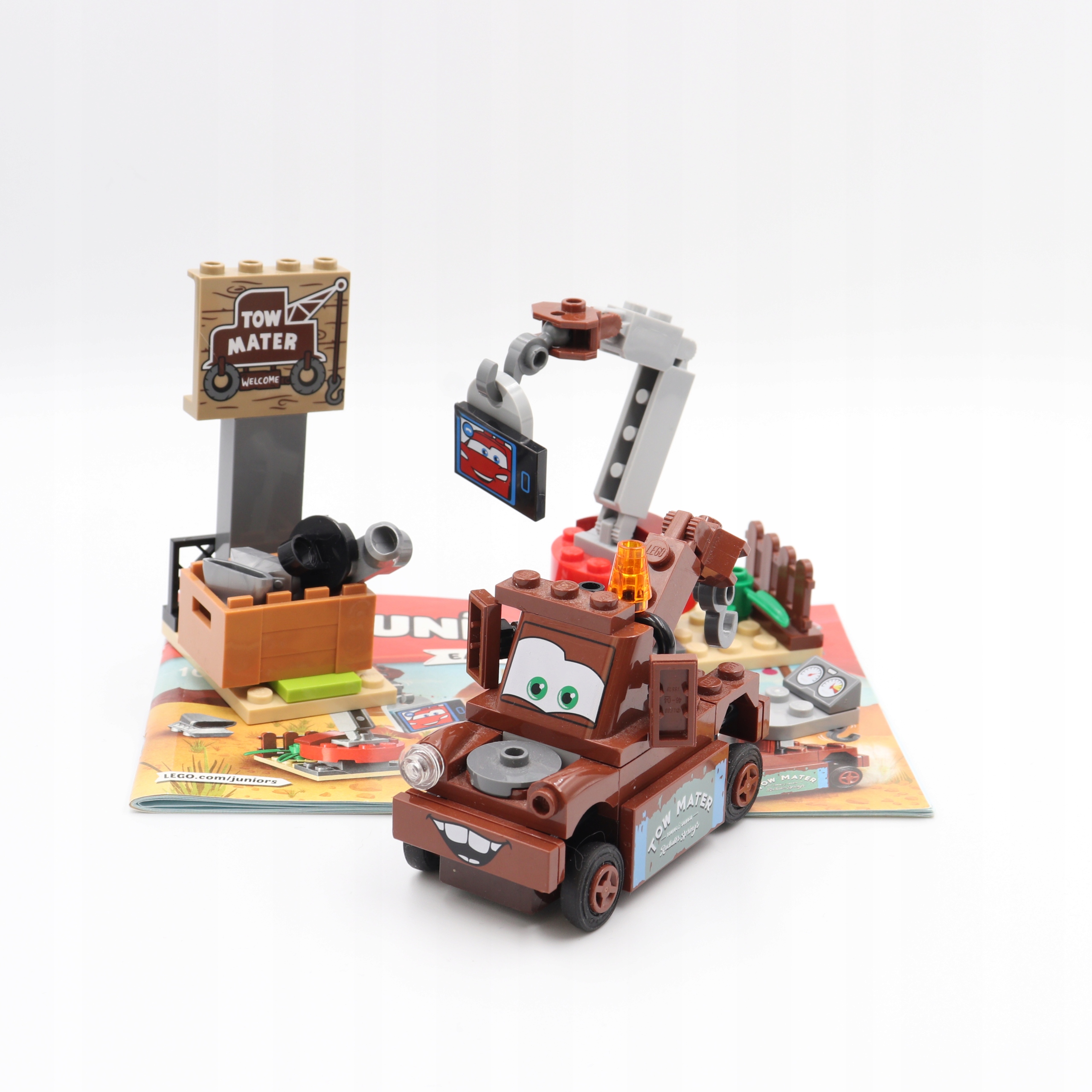 LEGO Juniors 10733 Auta Składowisko u Złomka