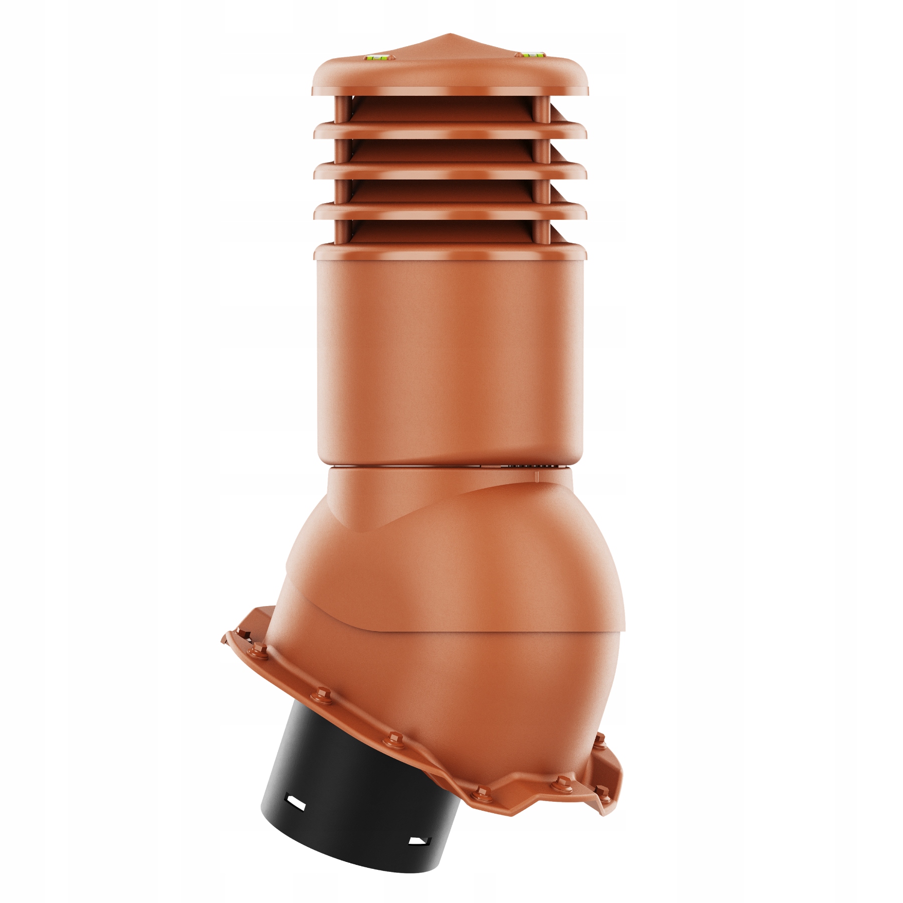 větrací komín Izolovaný Smart fi150 Trapez T14 Cihlový 8004