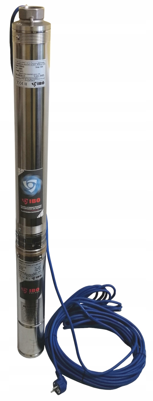 Pompa Głębinowa 3,5" Ipro 2/13 0,8/230V Ibo Hd