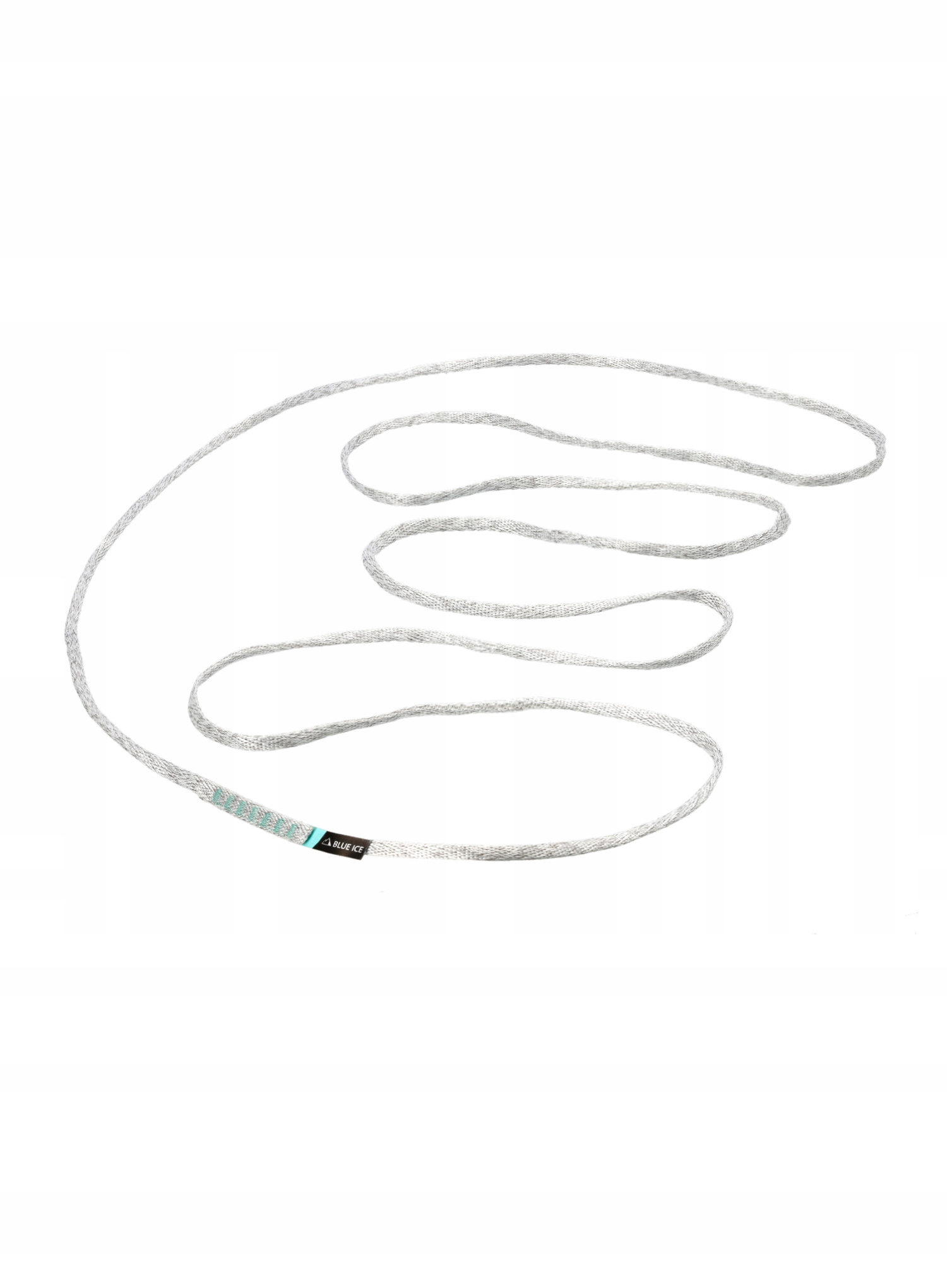 Světelná smyčka Blue Ice Mission 180 cm šedá