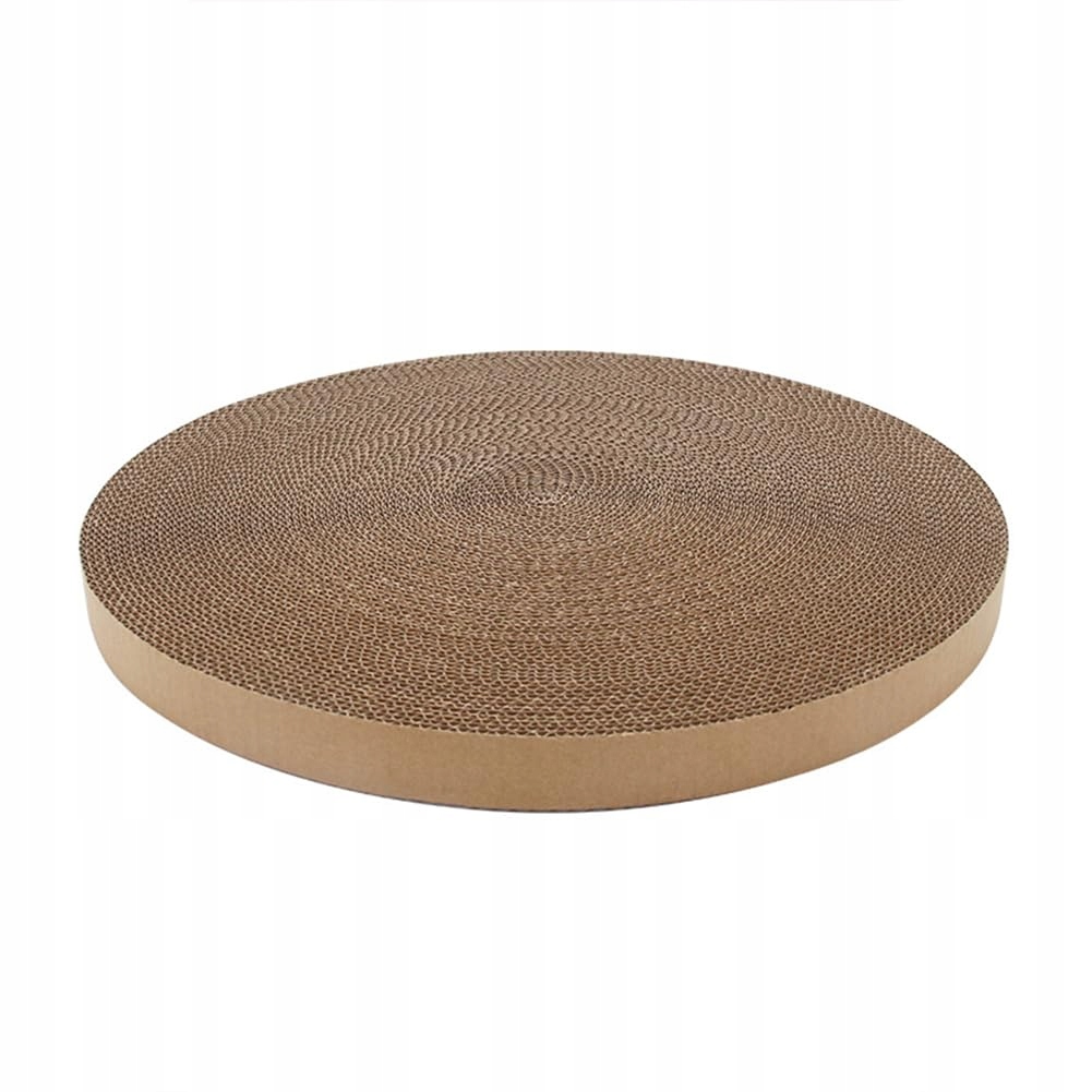 Kulatá škrabací deska pro kočky 38 cm z vlnité lepenky, 1 balení