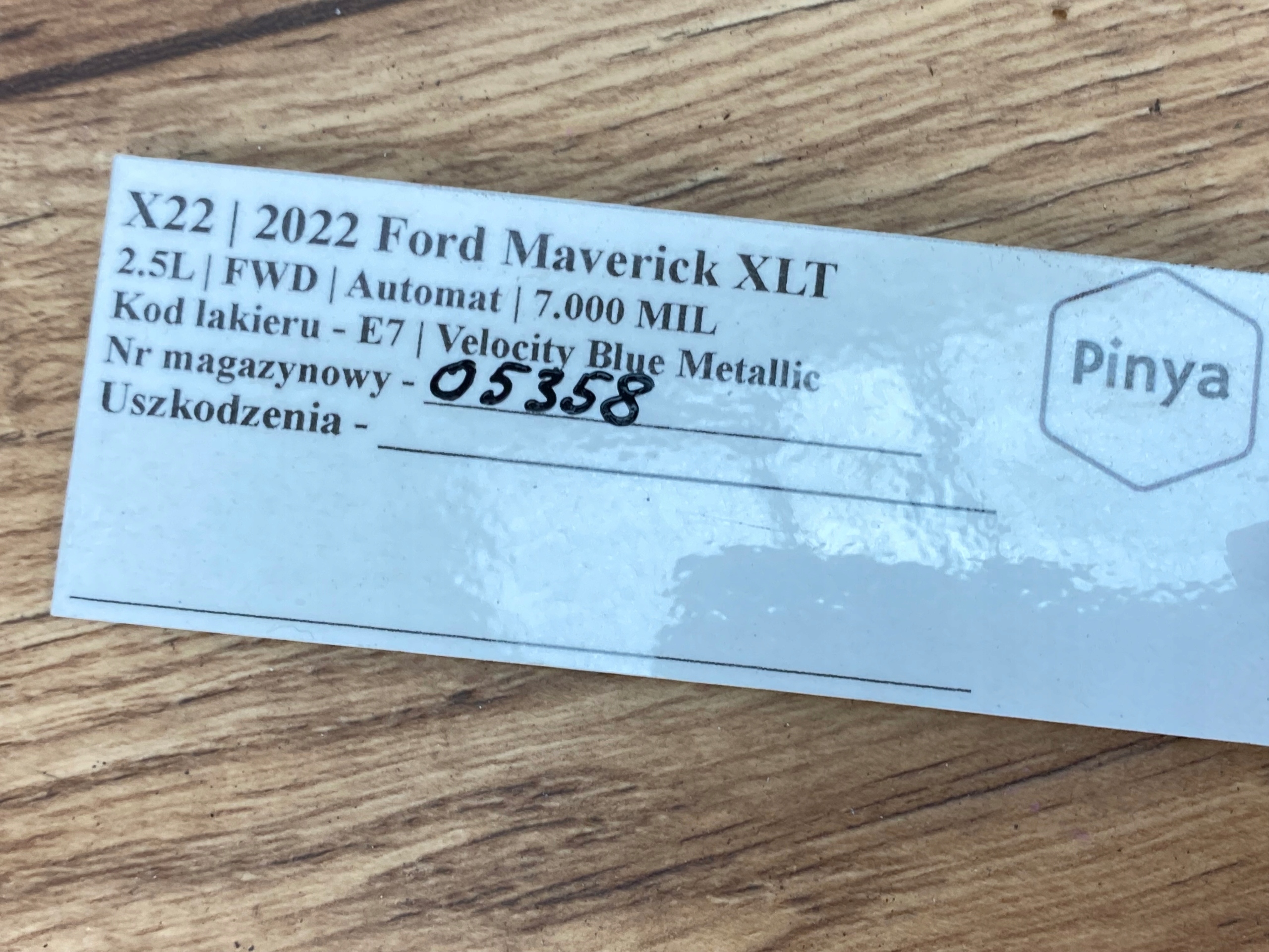 module OBD Ford Maverick 2022+ USA