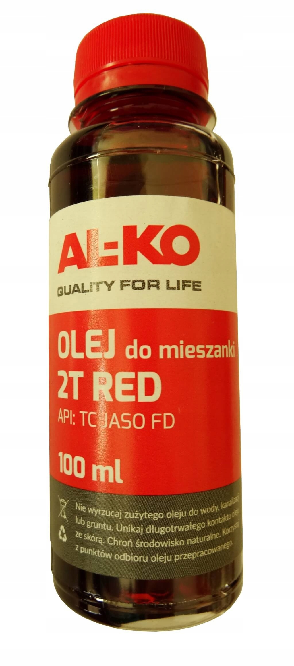 

Olej 2T Czerwony 0,1L Api Tc Jaso Al-ko