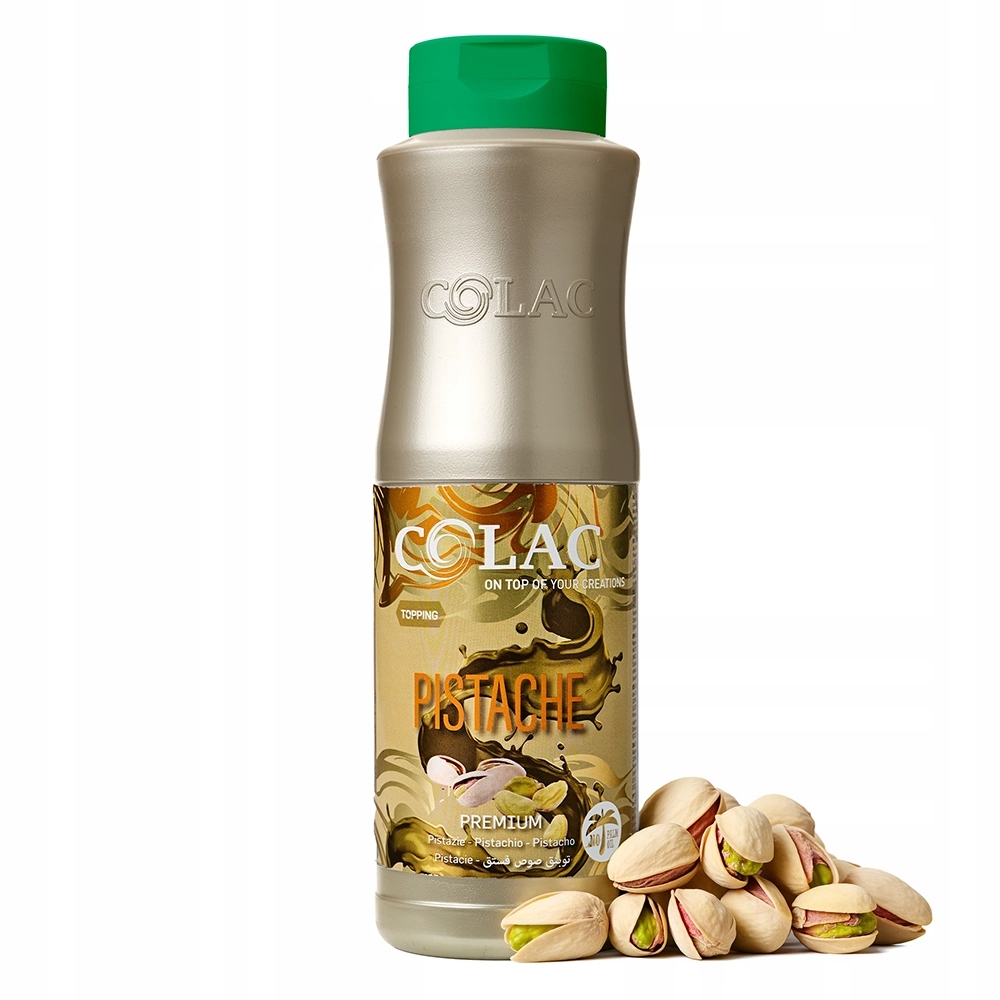Levně Pistácie Premium – topping (poleva) pro zmrzlinu, vafle, koláče a dezerty