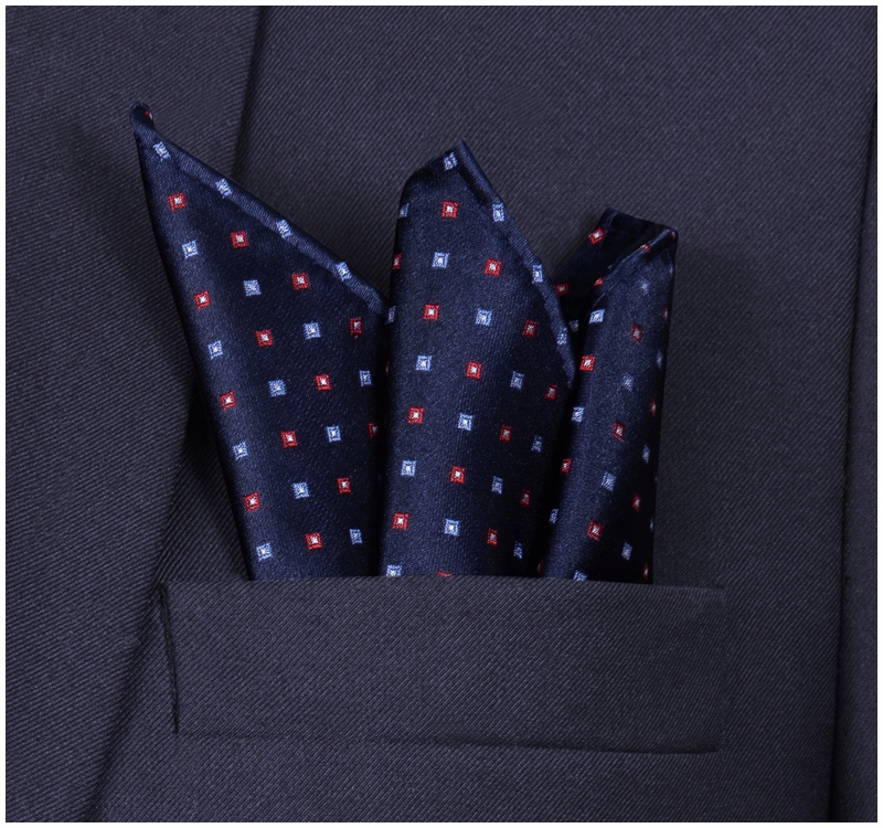 POSZETKA ŻAKARDOWA Wypustka Męska MIKROFIBRA b103 Marka inna