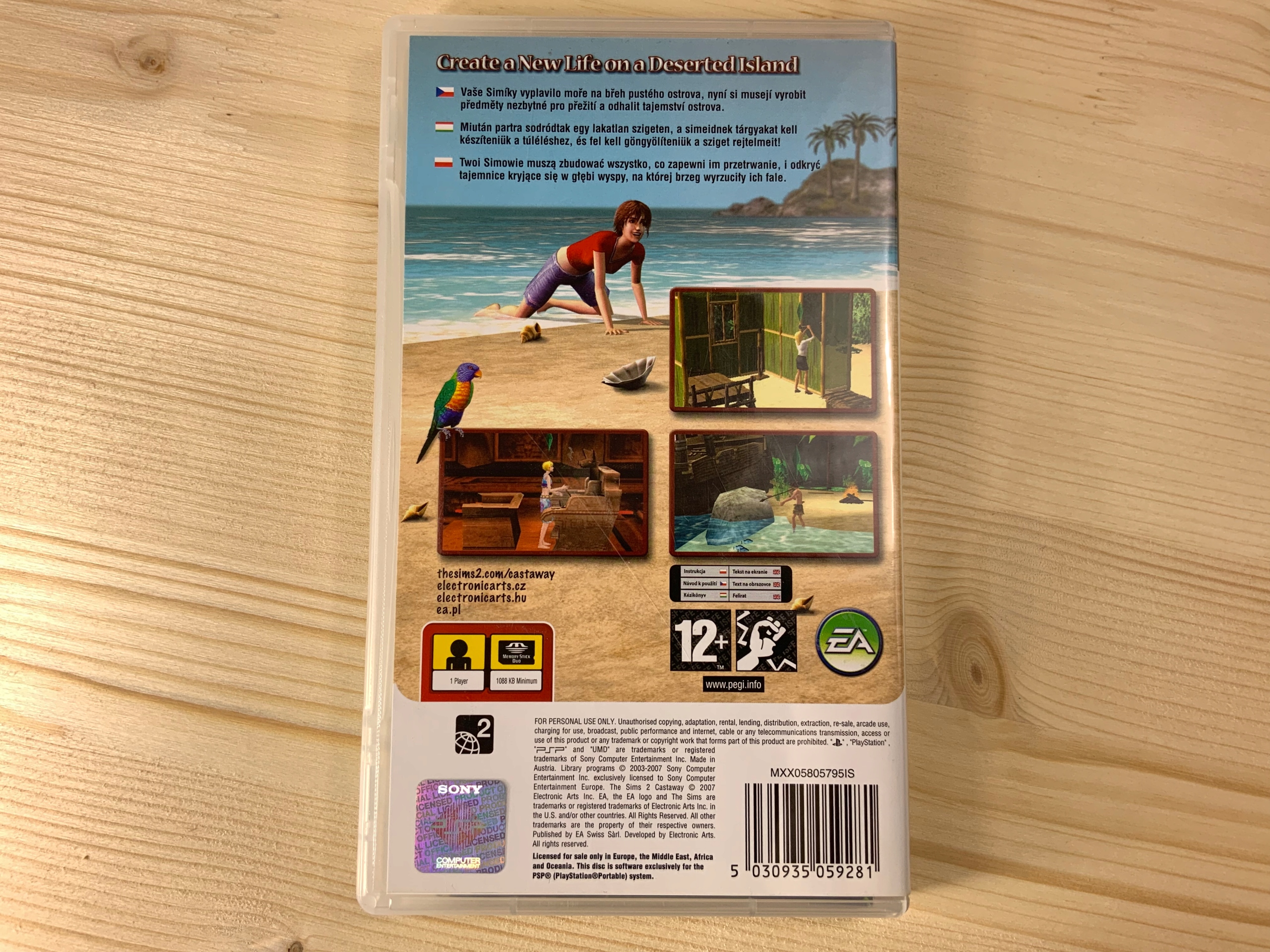 THE SIMS 2 CASTAWAY płyta bdb+ komplet Z PL PSP Producent EA Maxis / Maxis Software