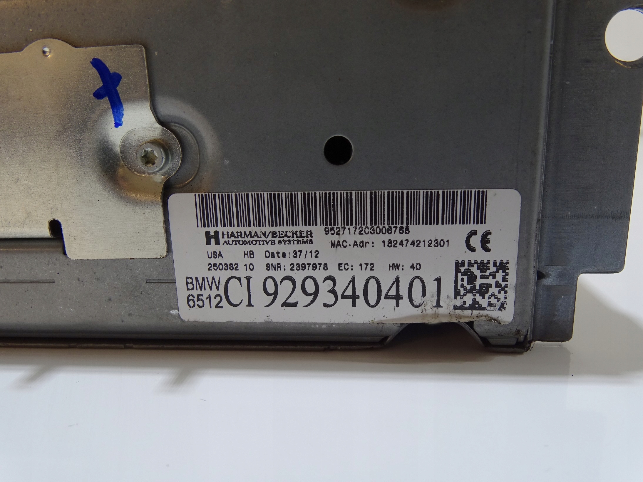 RADIO Navigation BMW X3 F25 9293404