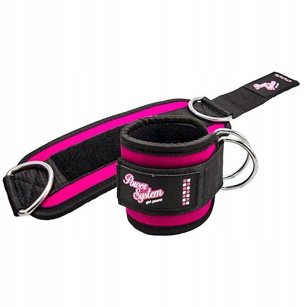 Power System Opaska Ankle Straps Gym Babe-pink 3450 Pink