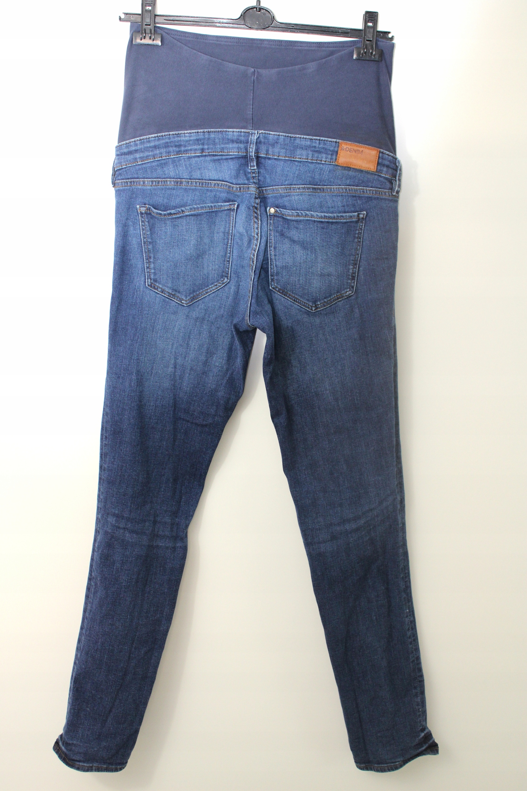x7 &DENIM H&M Wygodne Spodnie Ciążowe Jeans Skinny 42 XL Marka H&M