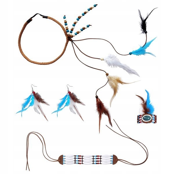 Zestaw Indiański 4 el.