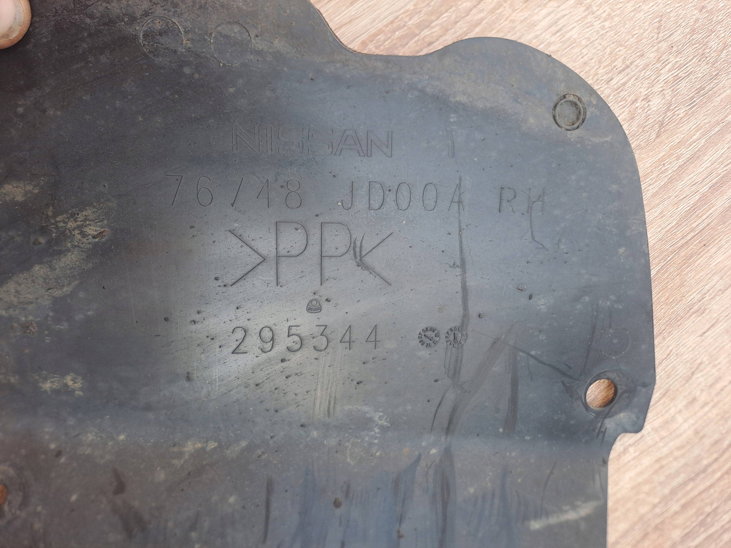 NISSAN QASHQAI Radschale rechts heck 76748JD00A
