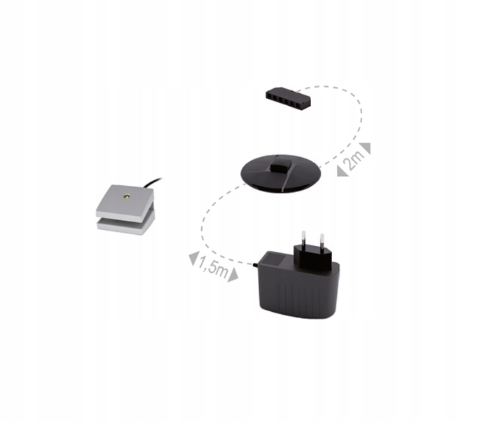 Meblościanka Zestaw Mebli Do Salonu 1 Dąb Artisan NIVA ML