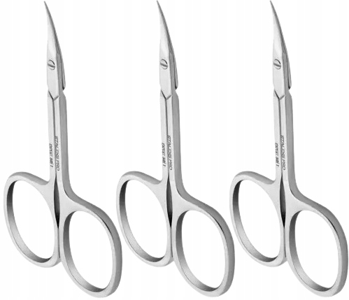 3 x Staleks Profesionální nůžky na kůži Expert 50 Type 1 Přesné