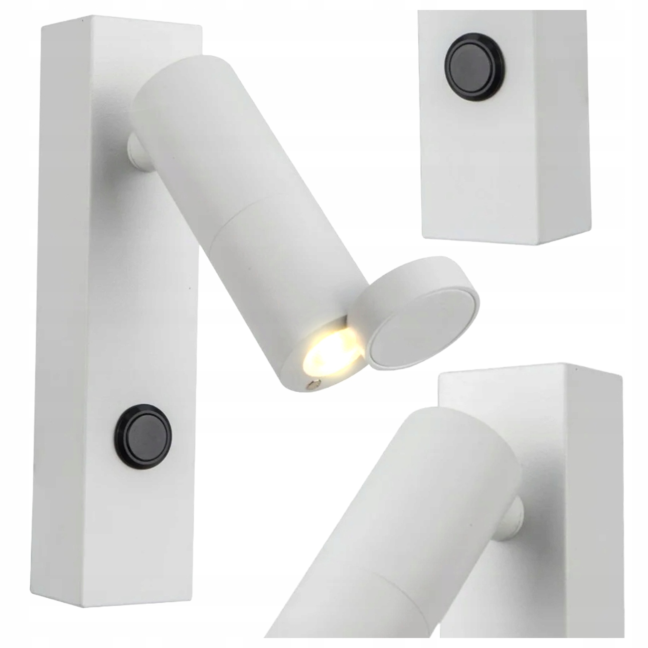 Nástenná Lampa Miri Light Prestige Biela Led 3W Teplá Farba 3000K