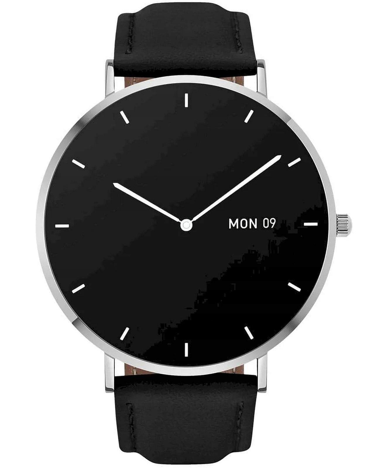 Chytré Hodinky Garett Verona stříbrno-černé