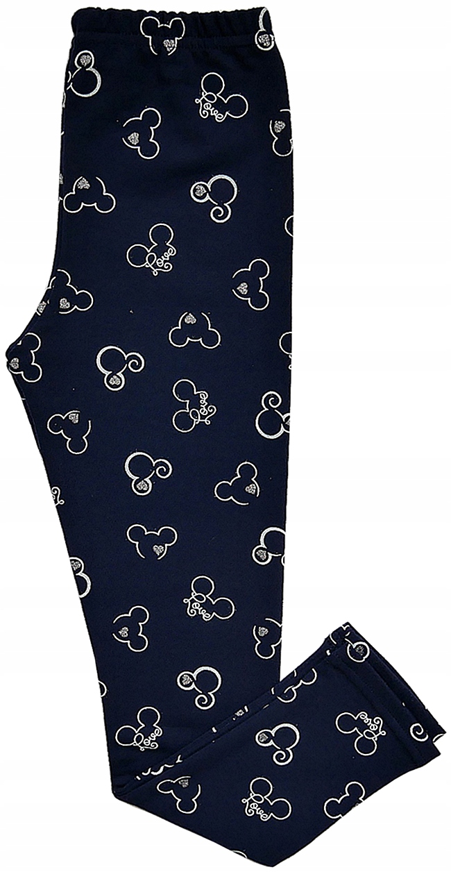 

Legginsy Getry dla Dziewczynki W Myszki 134 granat