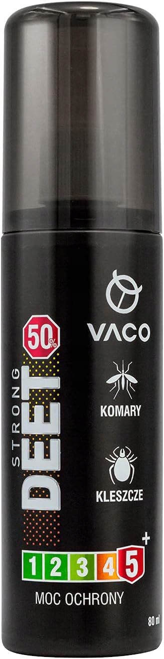 Vaco Strong Deet 50 Płyn Na Kleszcze,komary I Mesz