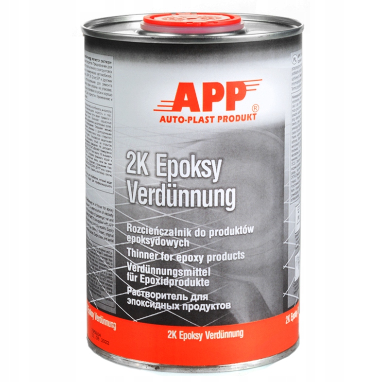 APP 2K rozcieńczalnik epoksydowy do epoksydu 1L