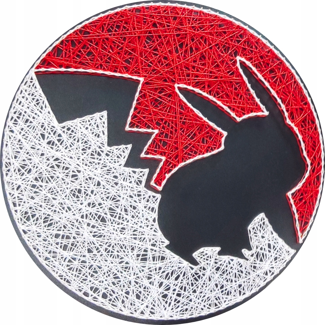Pika Ball s tutoriálem Sada String Art Box kreativní