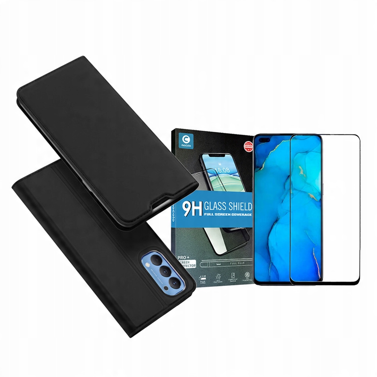 

Duxducis Etui Case Do Oppo Reno 4 + Szkło Mocolo