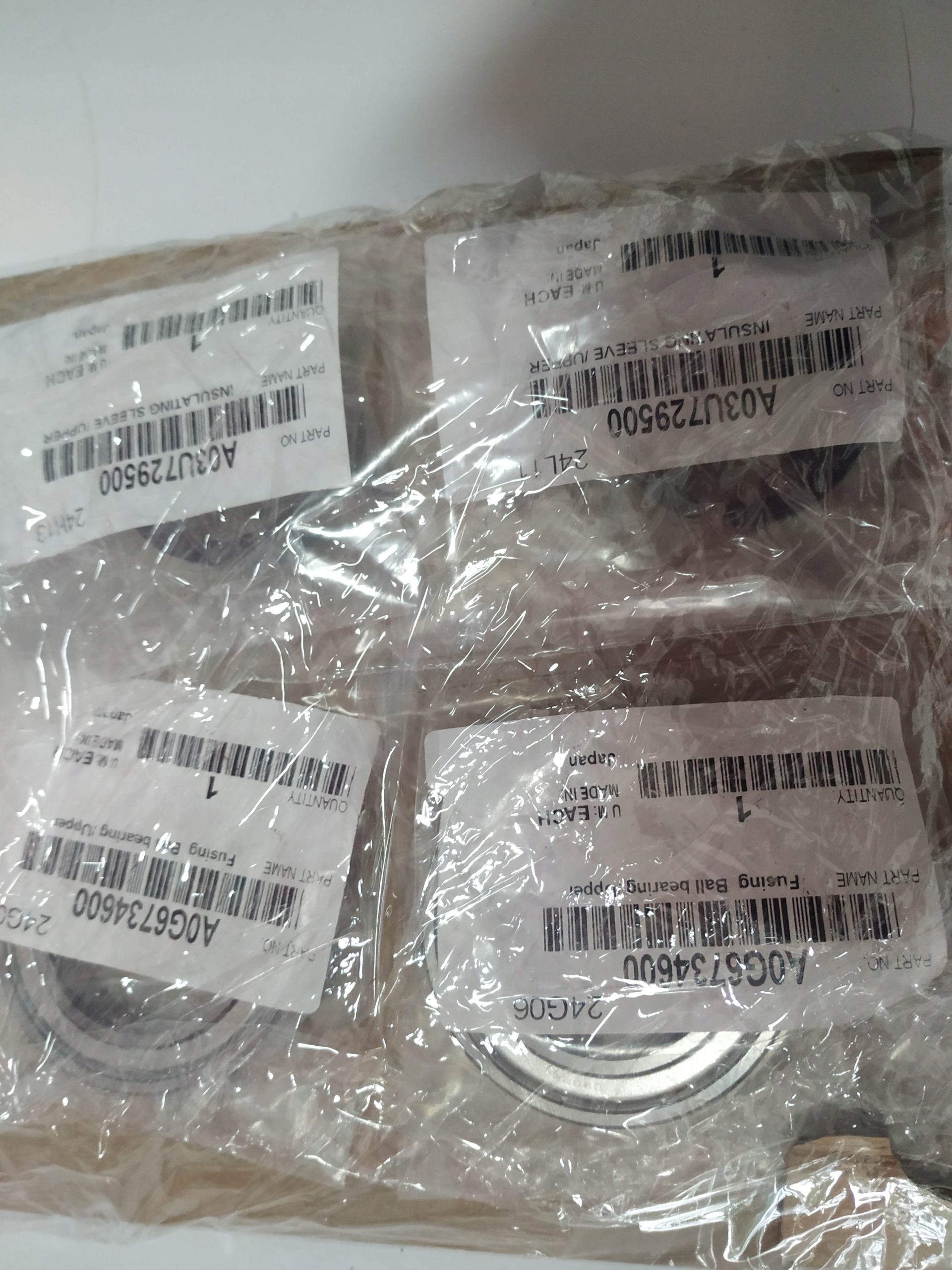 komplet Lůžka A0G6734600 horní válec panve A03U72950 Pro 1052 ostatní