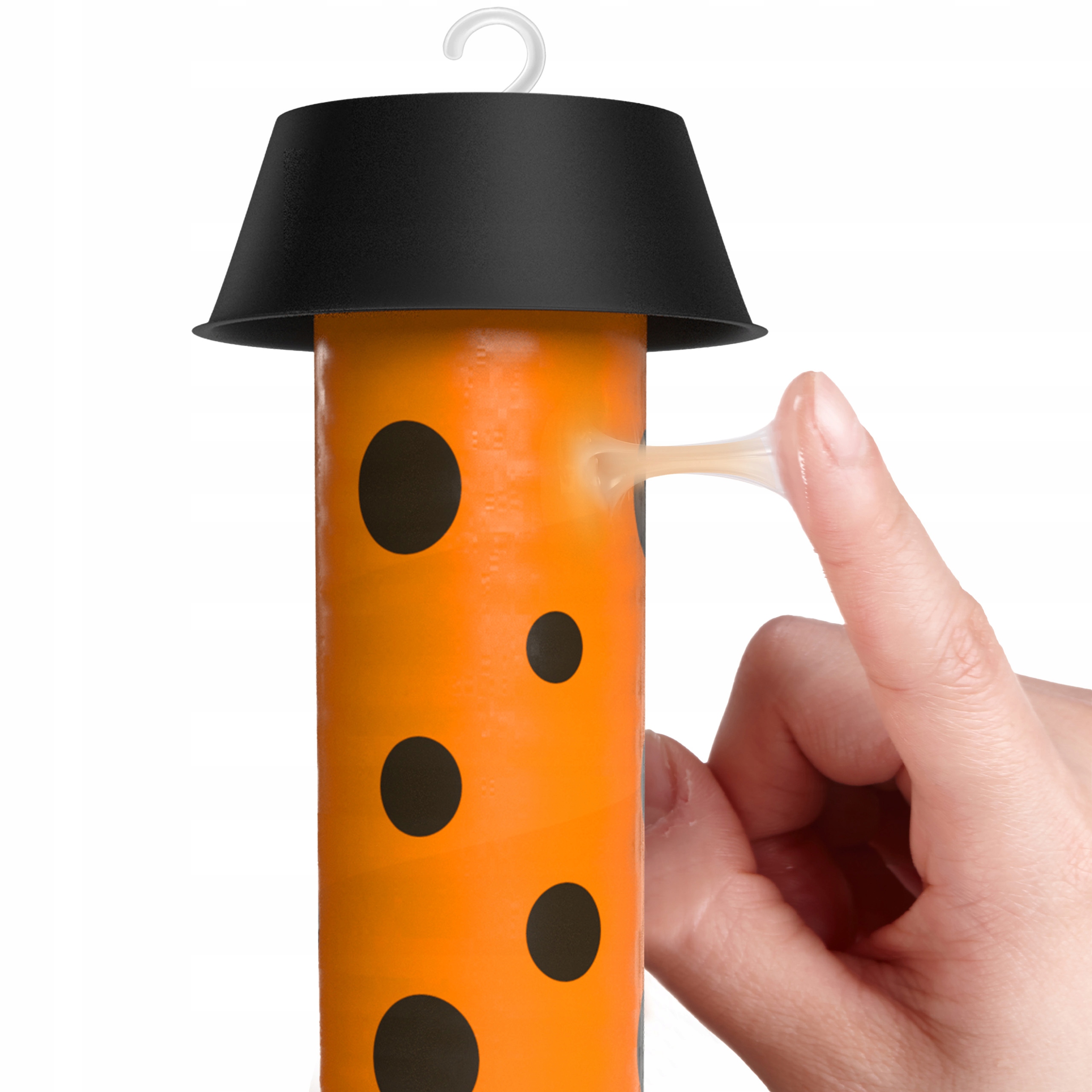 LEP W ROLCE PUŁAPKA ROLKA NA MUCHY MUSZKI KOMARY PRZECIW MUCHOM NO PEST Zastosowanie przeciwko muchom