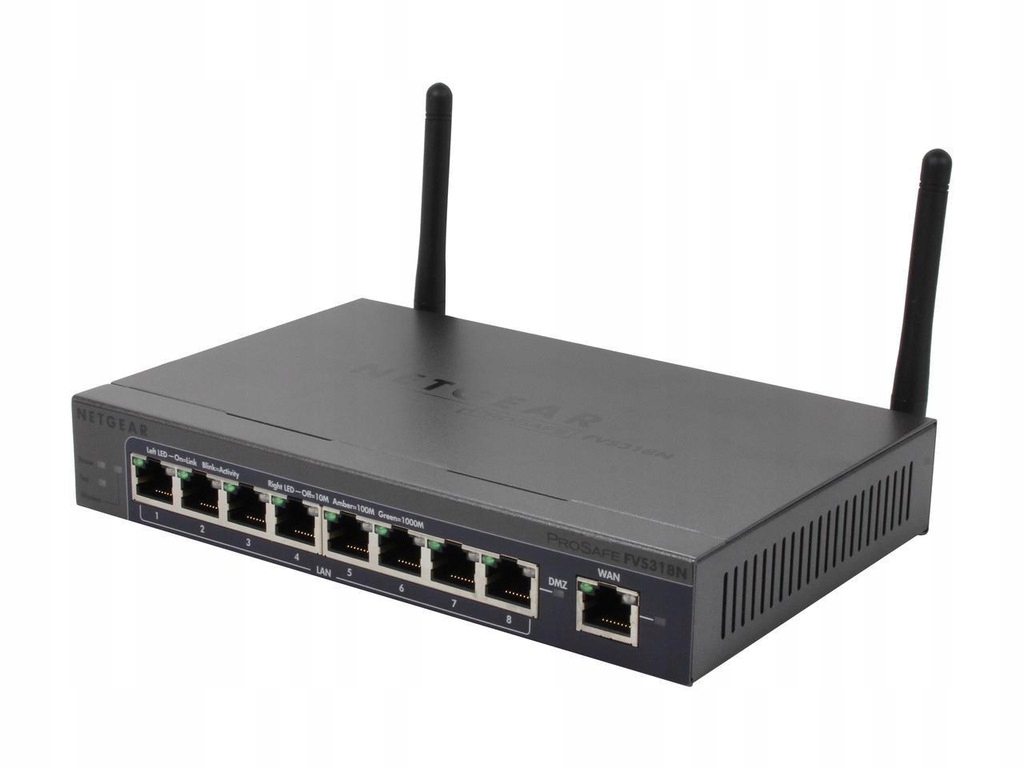 

Nowy Netgear FVS318N ProSafe Vpn 8xGB Wifi
