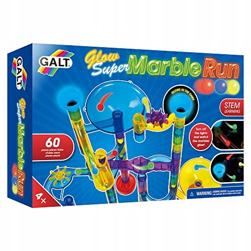 Galt Mini Marble Run 40 Mini Pieces To Build Marble Runs Kids Fun Toy 5