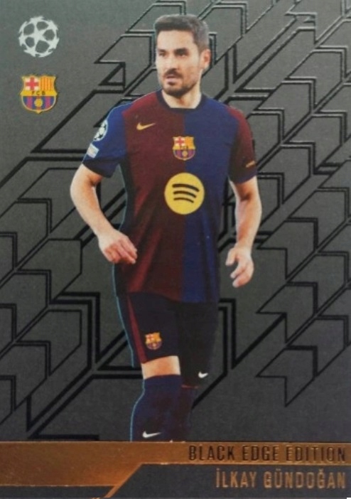 Topps Match Attax 2024-2025 Black Edge Edition Be 3 Gundogan Barcelona