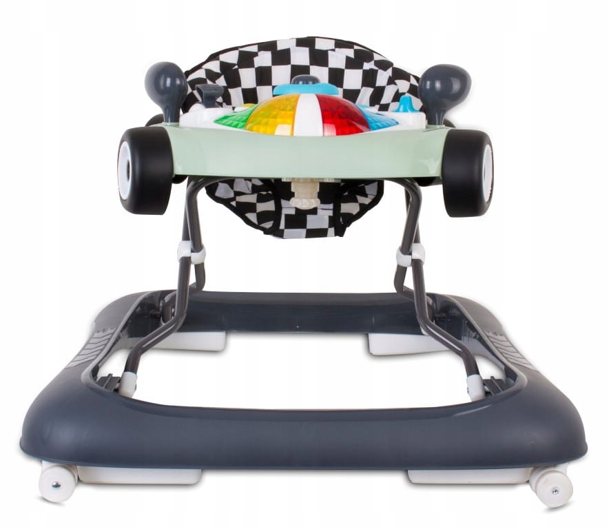 Interaktywny chodzik dla dzieci wyścigówka szałwiowo czarny Marka Sun Baby