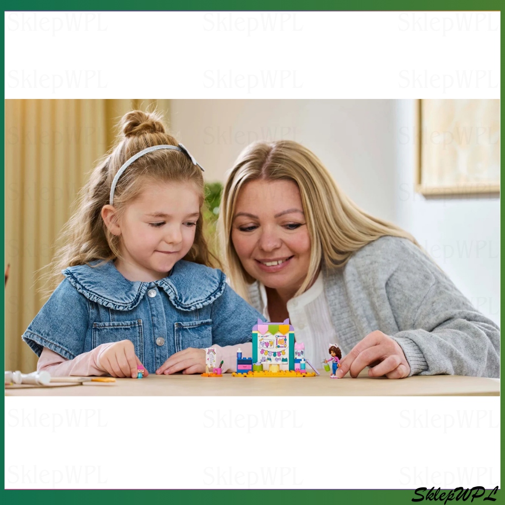 LEGO KOCI DOMEK GABI PRACE RĘCZNE Z TEKTURZĄTKIEM GABBYS DOLLLHOUSE Okazja Marka LEGO