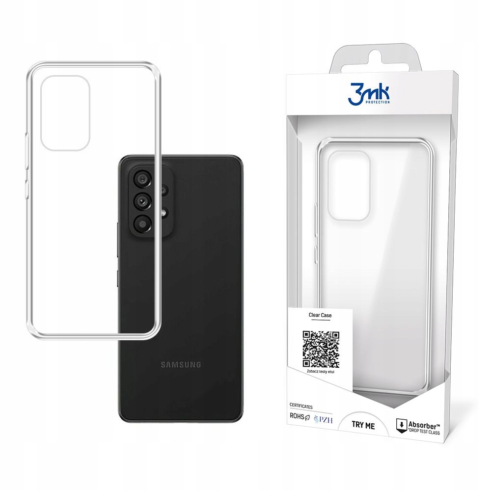 

Samsung Galaxy A53 5G 3MK Clear Case