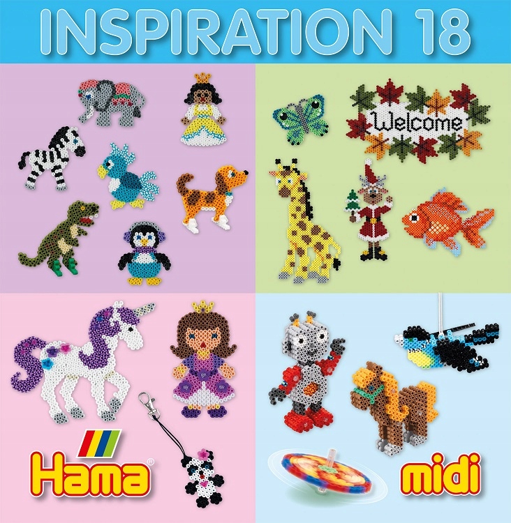 

Hama MIDI 39918 Książeczka Inspiracje Nr 18