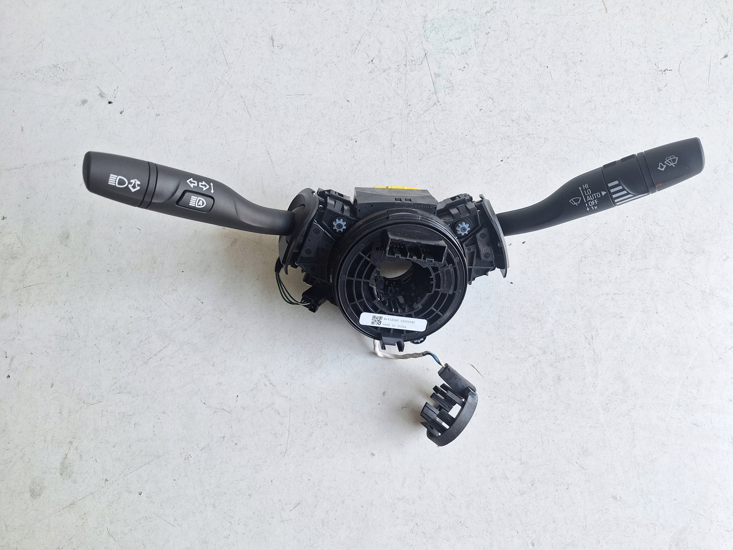 steering wheel levers and controls + ring airbag OPEL INSIGNIA B 84532292