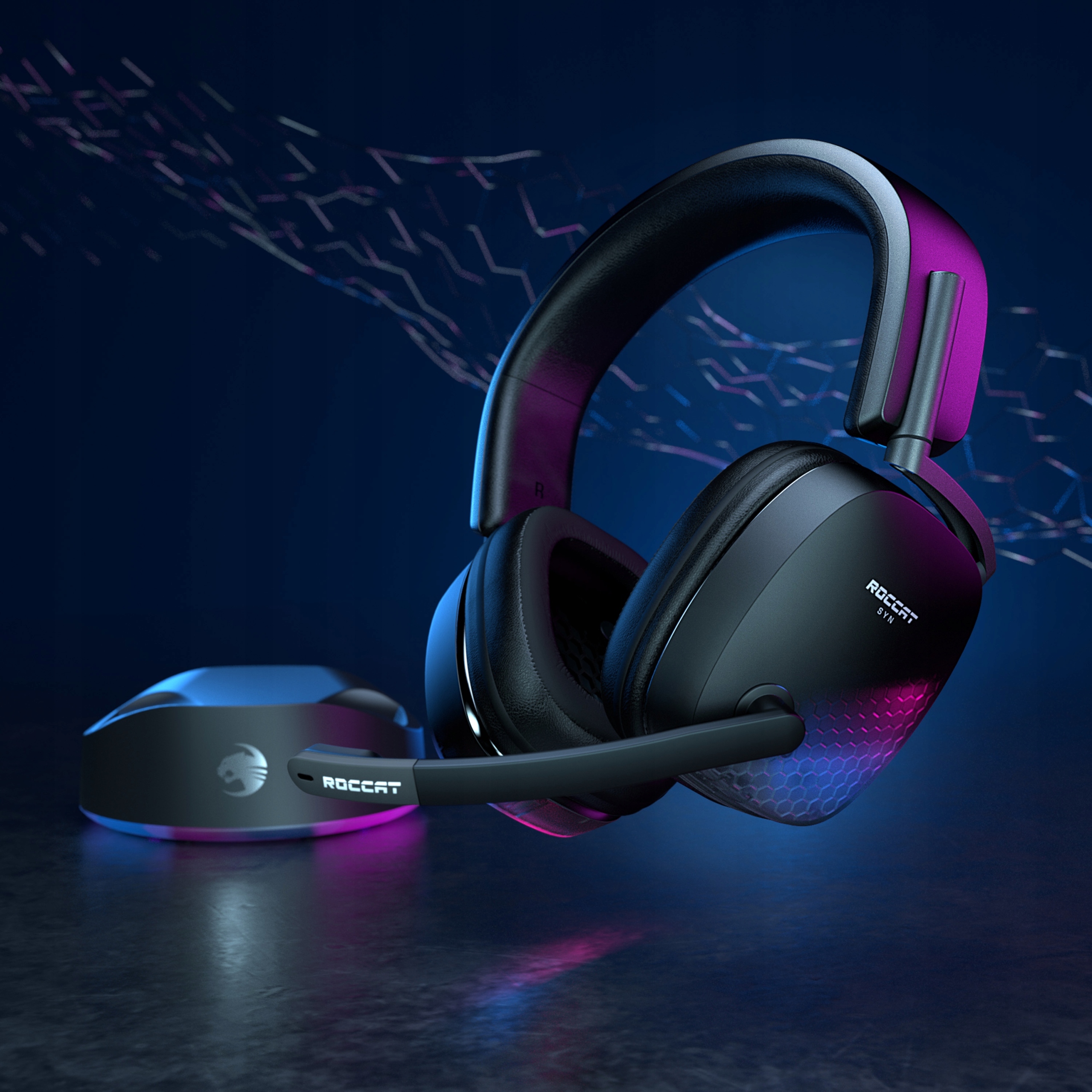 ROCCAT Syn Max Air Słuchawki bezprzewodowe nauszne Marka ROCCAT
