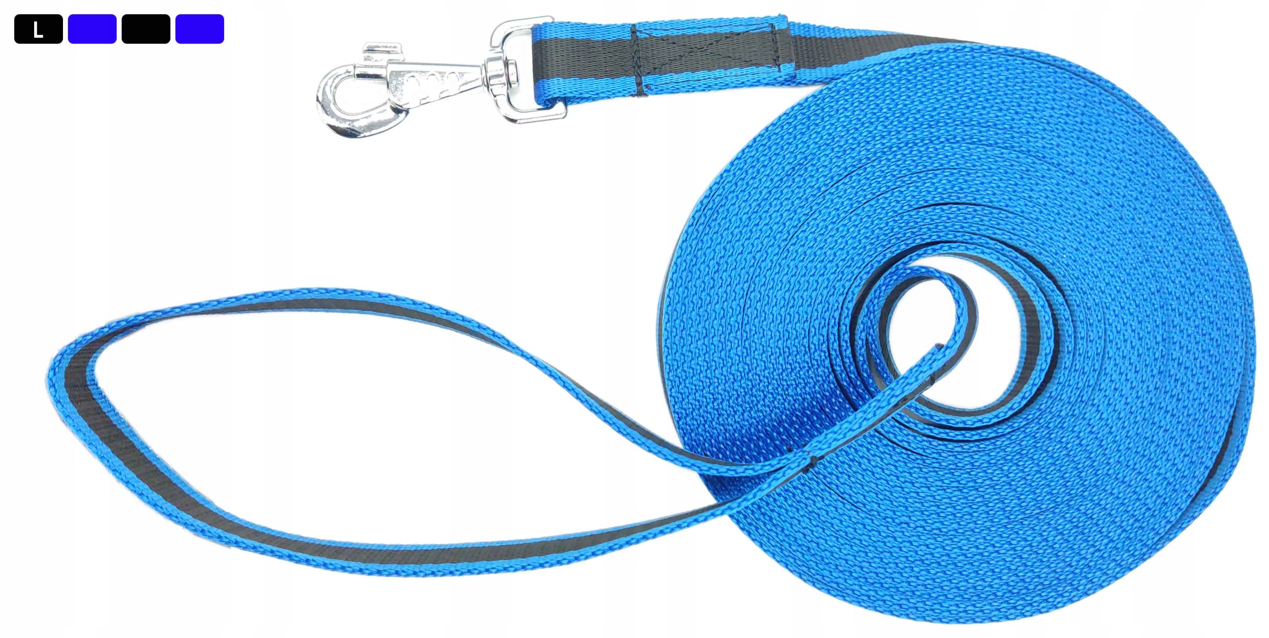 LONŻA do pracy z koniem 20 metrów czarna DEER PET Model LONŻA do pracy z koniem 20 metrów czarna DEER PET