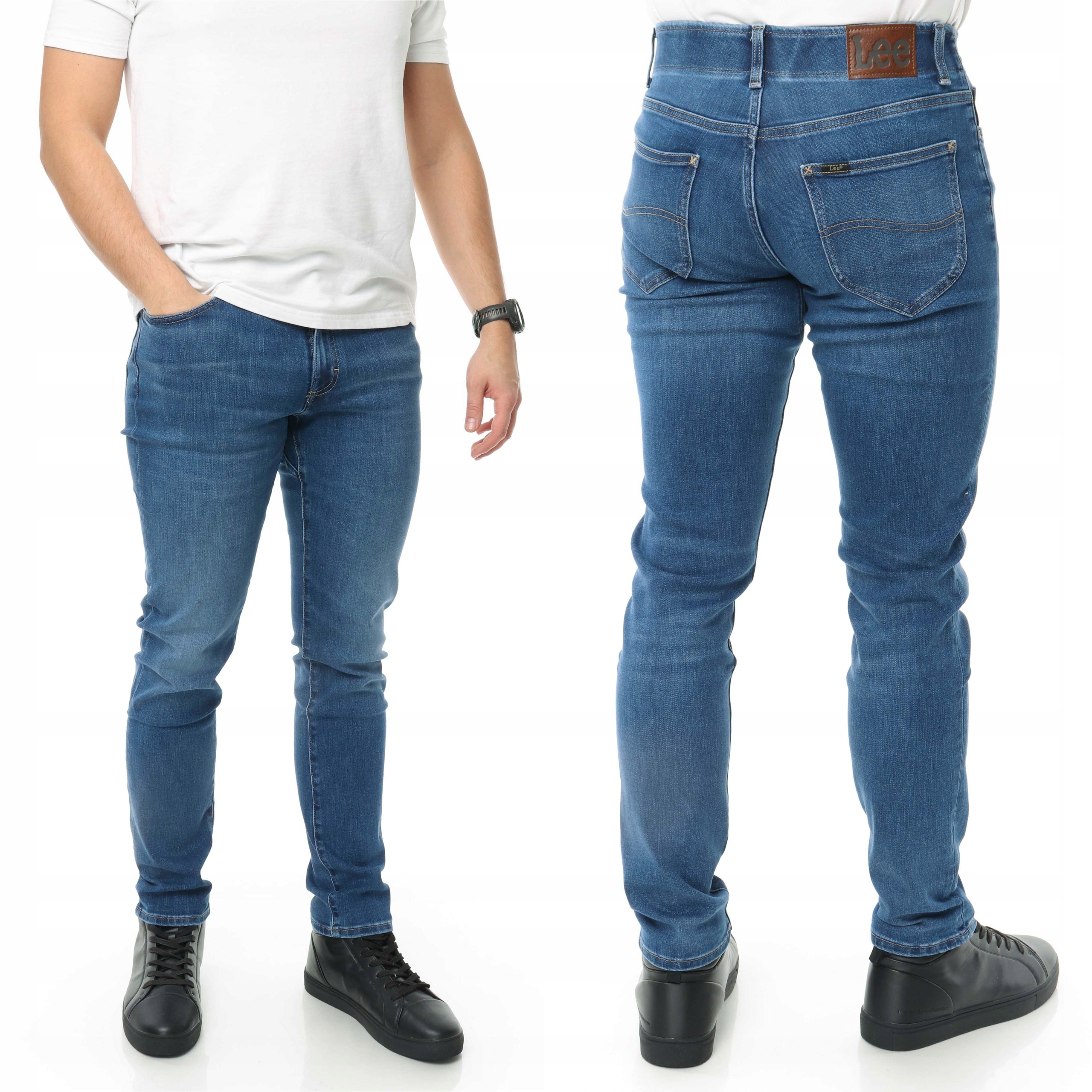 Lee Slim Fit Mvp spodnie performance jeans W34 L32