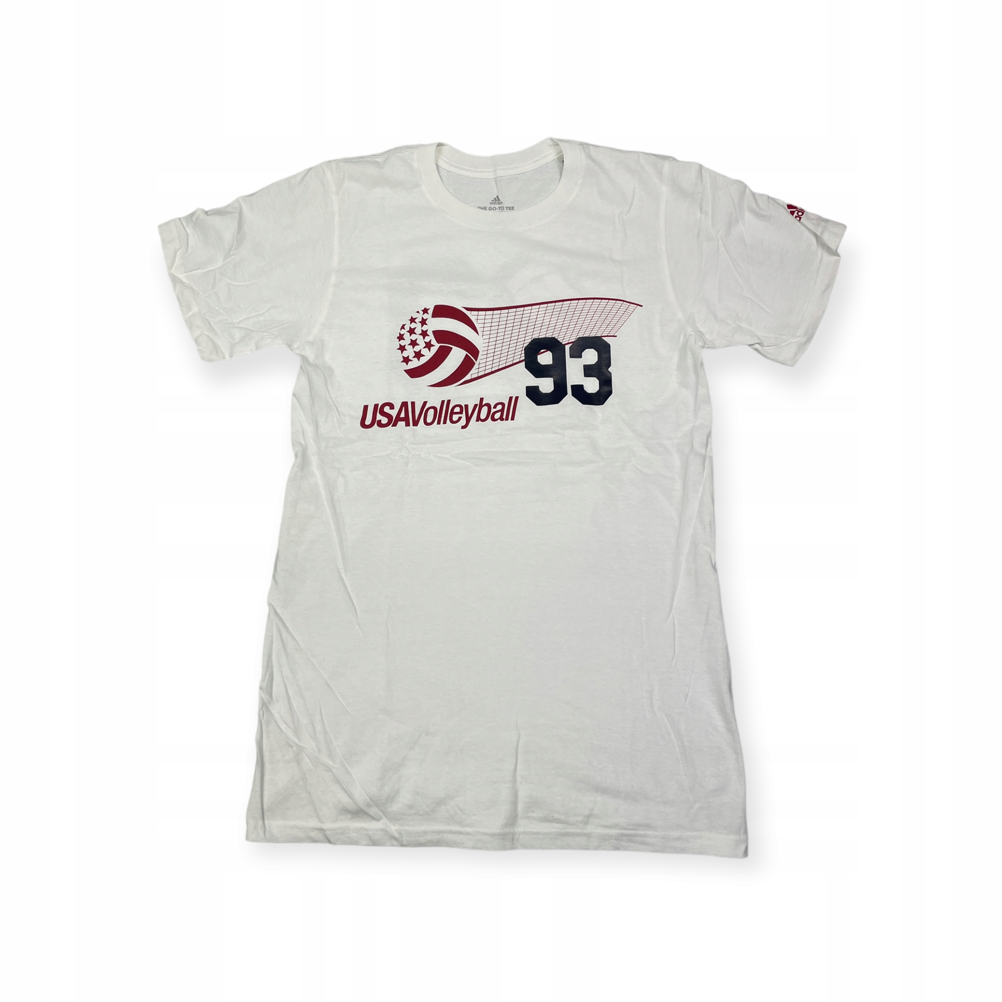 Koszulka męska biała ADIDAS VOLLEYBALL S 93