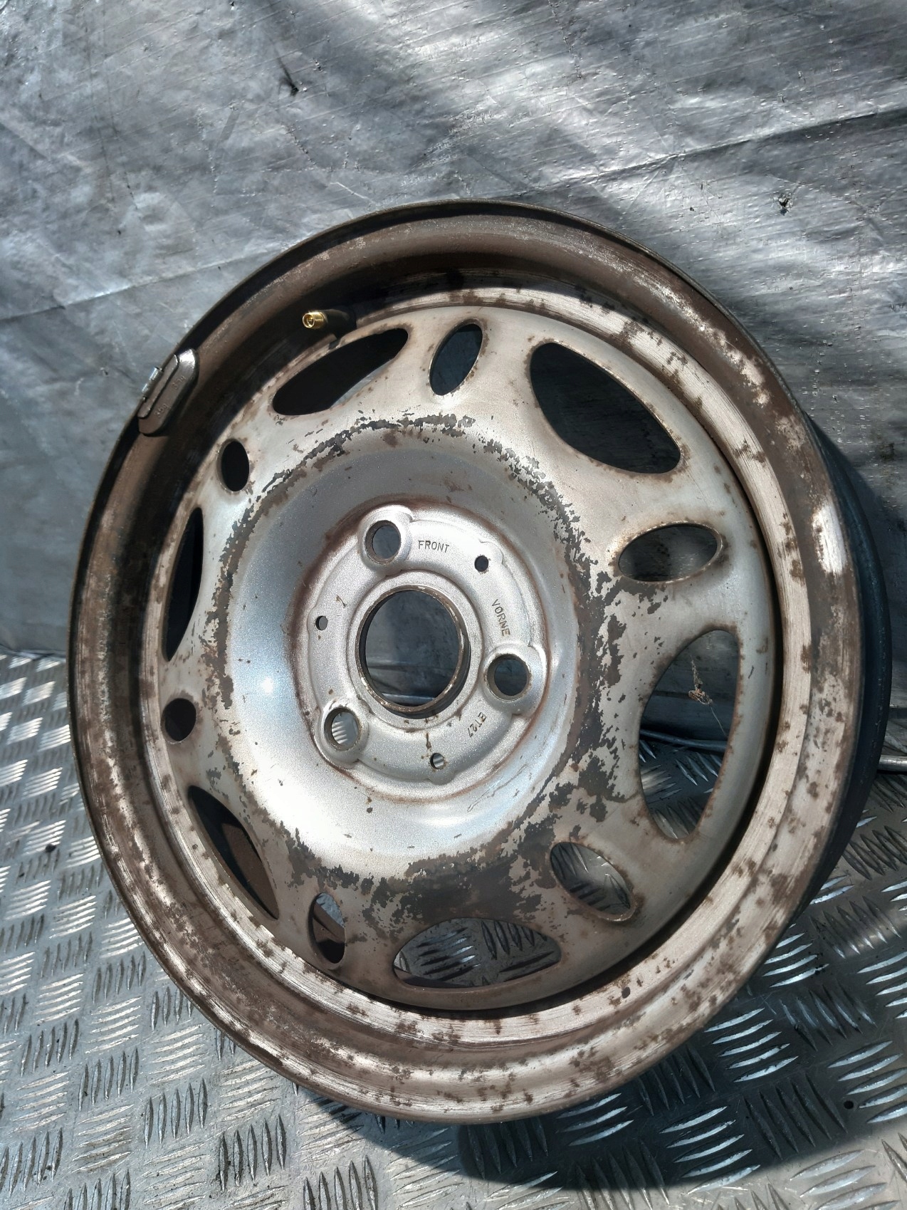 disk stalowa 1x smart R15 ET 27 4J 3x112