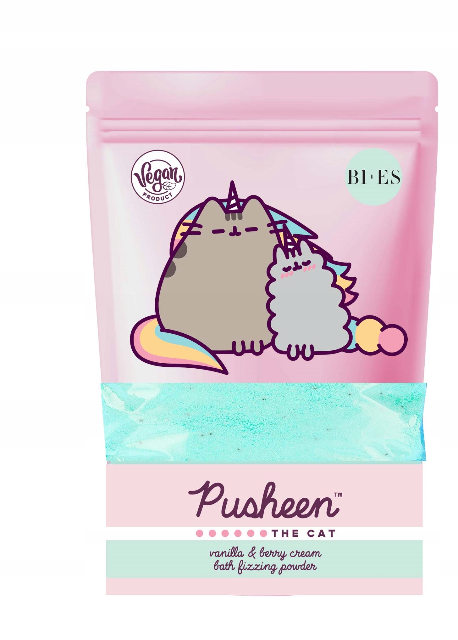 PUSHEEN THE CAT PUDER DO KĄPIELI VANILLA&BERRY